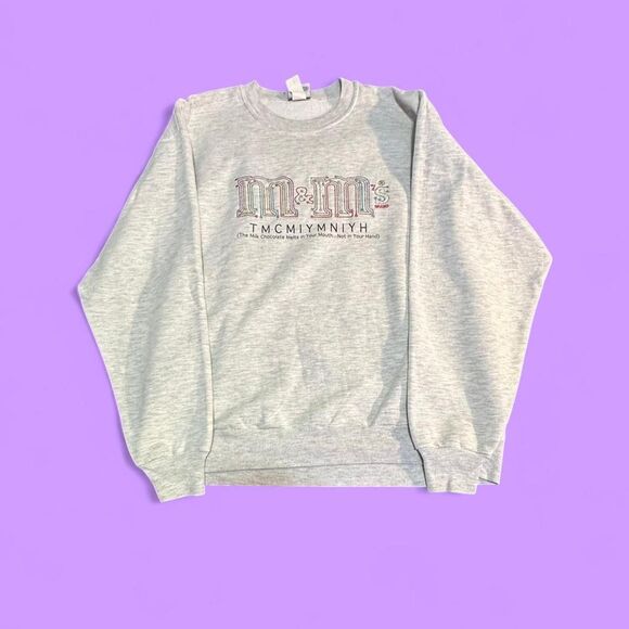 Vintage M&M’s Embroidered Sweatshirt – Size XL - Picture 2 of 4